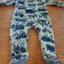 Dunnes All in One Fleece Sleepsuit for Sale Image 4