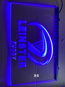 Leinster rugby wall light