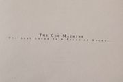 The God Machine - One Last Laugh In A Place Of Dying