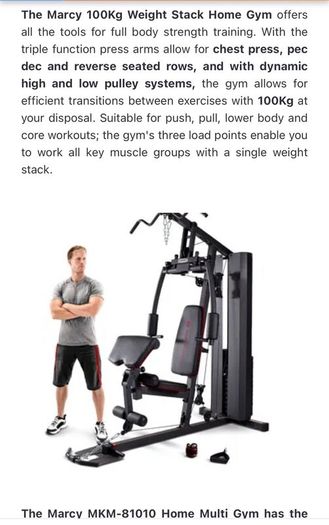 Home gym - Marcy