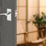 Chrome Elegance Range Polished Chrome Victorian Scroll Lever Latch Handles, Polished Chrome Backplate Door Handles, Contemporary Design for Internal Wooden Doors (FREE POSTAGE) Image 5