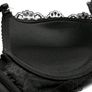 Women'S Lace Bra With Diamond Decoration, Push Up And Gathered Effect size 70 a Image 3