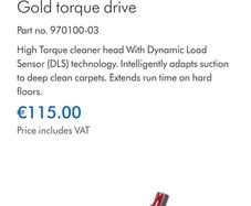 Dyson v11 vacuum bundle new in box 1. main body and cyclone 2. gold torque drive 3.charger
