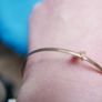 Gold Plated over 925 Sterling Silver Rosefield Bracelet 4,0g Image 2