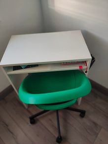 Ikea desk and chair
