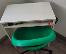 Ikea desk and chair