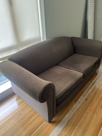3 Seater Sofa Brown-Grey