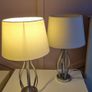 2 x Bedside Table Lamps Image 3