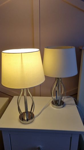 2 x Bedside Table Lamps