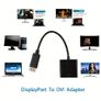DP To DVI Adapter Cable Display Port To DVI Converter Supports Full HD 1080p (1920 x 1080) For Computer PC Graphics Cards Converter Male To Female For Monitor Projector Displays Image 2