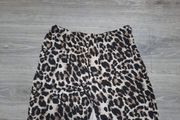 soft leopard print shorts