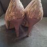 Shoes/Lunar Occasion Pink/Beige Bow Shoes  and Bag Size 5 UK  ..  Price Drop Image 4
