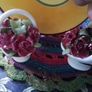 Two Aynsley China Posy Baskets With Roses Image 7
