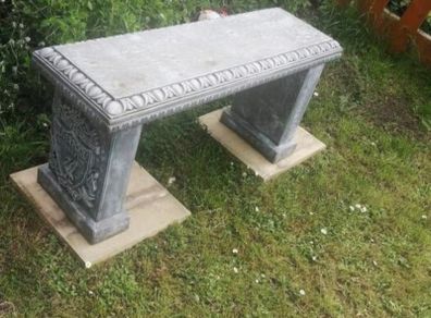 garden bench concrete Liverpool bench very heavy