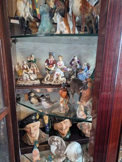 Beswick and royal doulton figures.