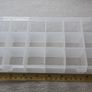 Plastic Organizer Box with Adjustable Dividers, 18 Compartments Home Office School College Transparent Pill Beads Screw Jewelry Earrings Classification Display Image 3