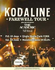 Kodaline Tickets