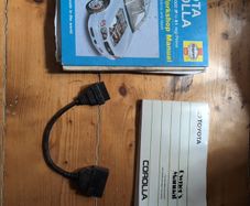 Toyota Corolla 97-02 Manuals and diagnostic lead