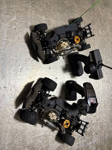 2x Rc 1/10 nitro car