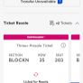 2 Seated Stevie Wonder Tickets Image 2