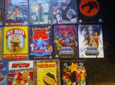 Retro Cult Tv Dvd Collection He-man Thundercats G.i. Joe Transformers Etc.