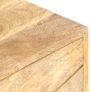 Bedside Cabinet 40x30x50 cm Solid Mango Wood Image 2