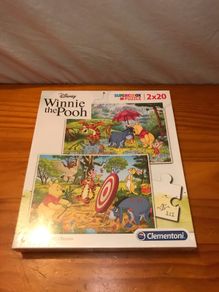 Disney's Winnie the Pooh 2x20 Jigsaw Puzzle by Clementoni