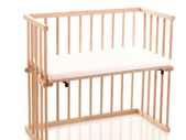 86 x 43 x 79 cm  solid beech wood Bedside Bed baby bed