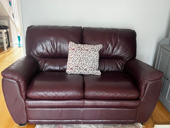 2 Seater Leather Couch