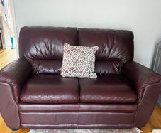 2 Seater Leather Couch