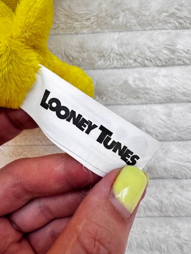 Warner Brothers Looney Tunes Tweety Pie Plush Soft Toy 2014 Loose Head  approx. 22 cm. Used Please see photos