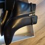 black leather loretta vitale boots Image 3