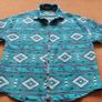 Patterned long sleeve overshirt Image 2