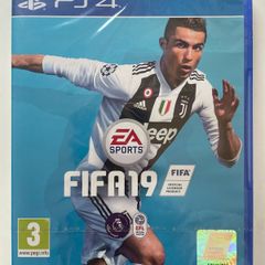 FIFA 2019 for PS4. Sealed Box. Disc loose. Ronaldo Cover