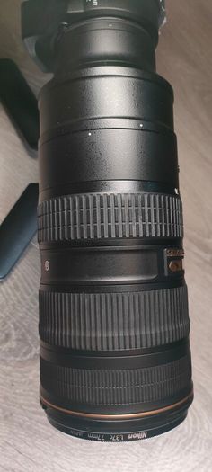Nikon AF-S NIKKOR 70-200mm f/2.8G ED VR II + FTZ adapter + 77mm filter