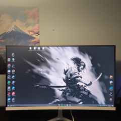 CRUA 24" Curved Monitor CR240AU - FHD 1080p (Great Condition)