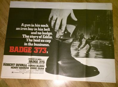 Badge 373 quad poster