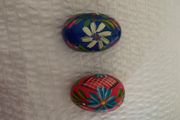 Handpainted Wooden Ovoids