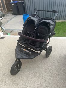 out n about double buggy