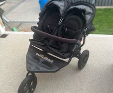 out n about double buggy