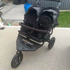 out n about double buggy