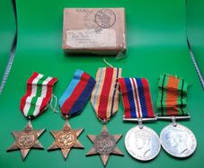 WW2 Medal Set, F Winfield, British Army