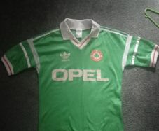 Ireland football jersey