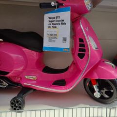 kids Vespa motorbike ride on