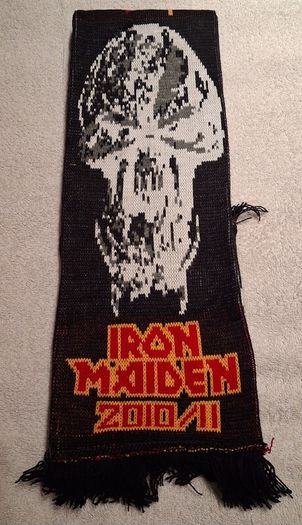 Iron Maiden final frontier scarf