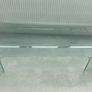 tempted glass coffee table waterfall, no sharp corners Image 2