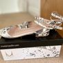 Moda in Pelle sandals like new size 4 Image 4