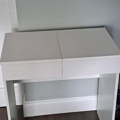 White Ikea dressing table