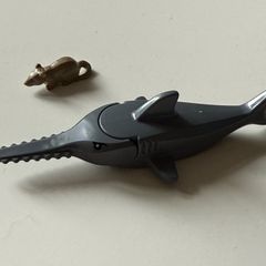 LEGO Animal Lot - Sawfish Shark & Mouse Minifigure Accessories