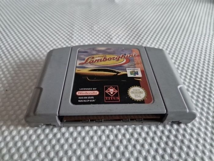 Lamborghini Nintendo 64 N64 Games Original